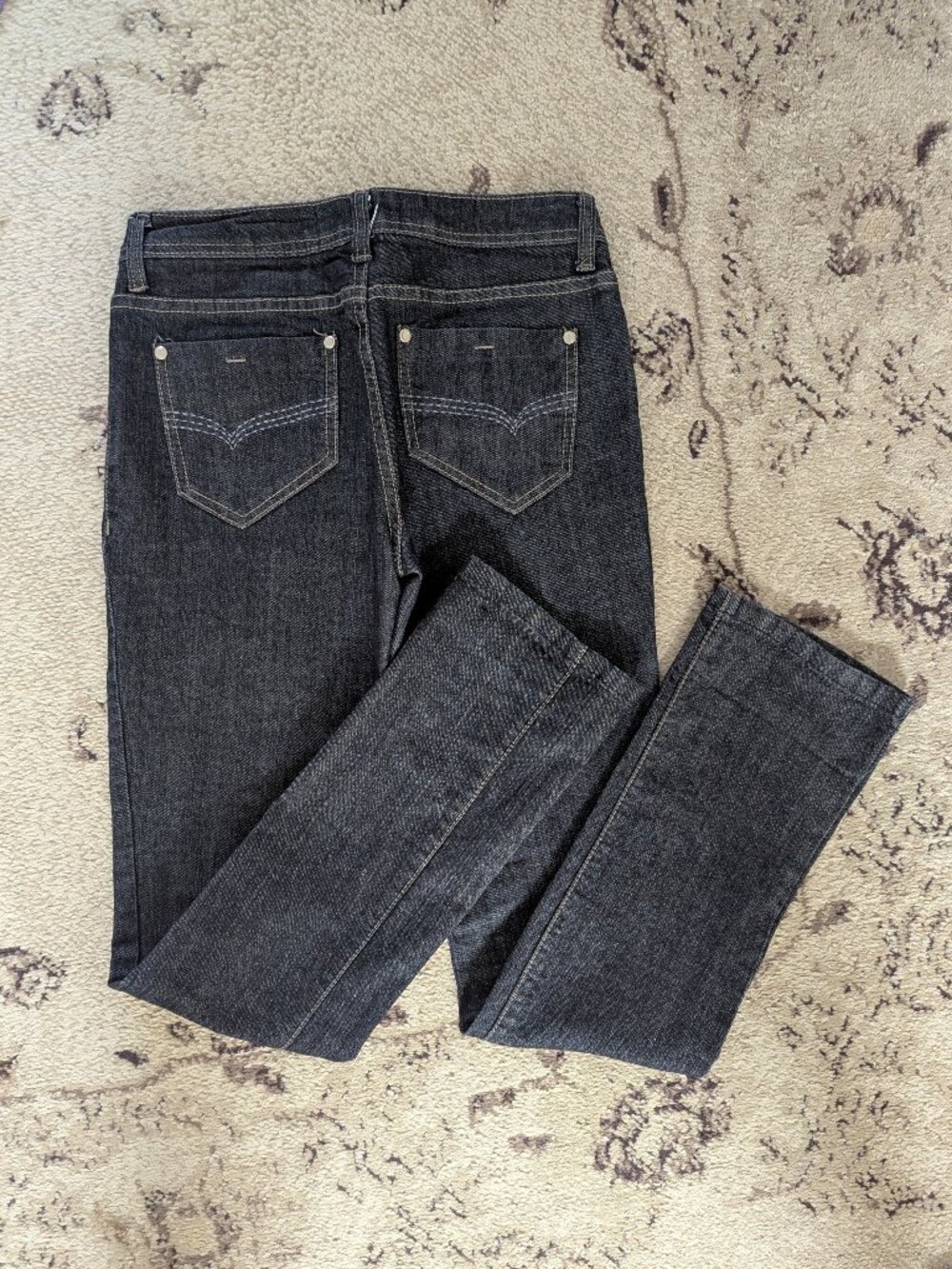 Costa Blanca Dark-wash Slim-leg jeans